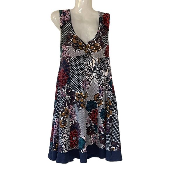 Maeve Stretch Skater Dress Sleeveless with Empire Waist and Sweetheart Neckline - Picture 2 of 9